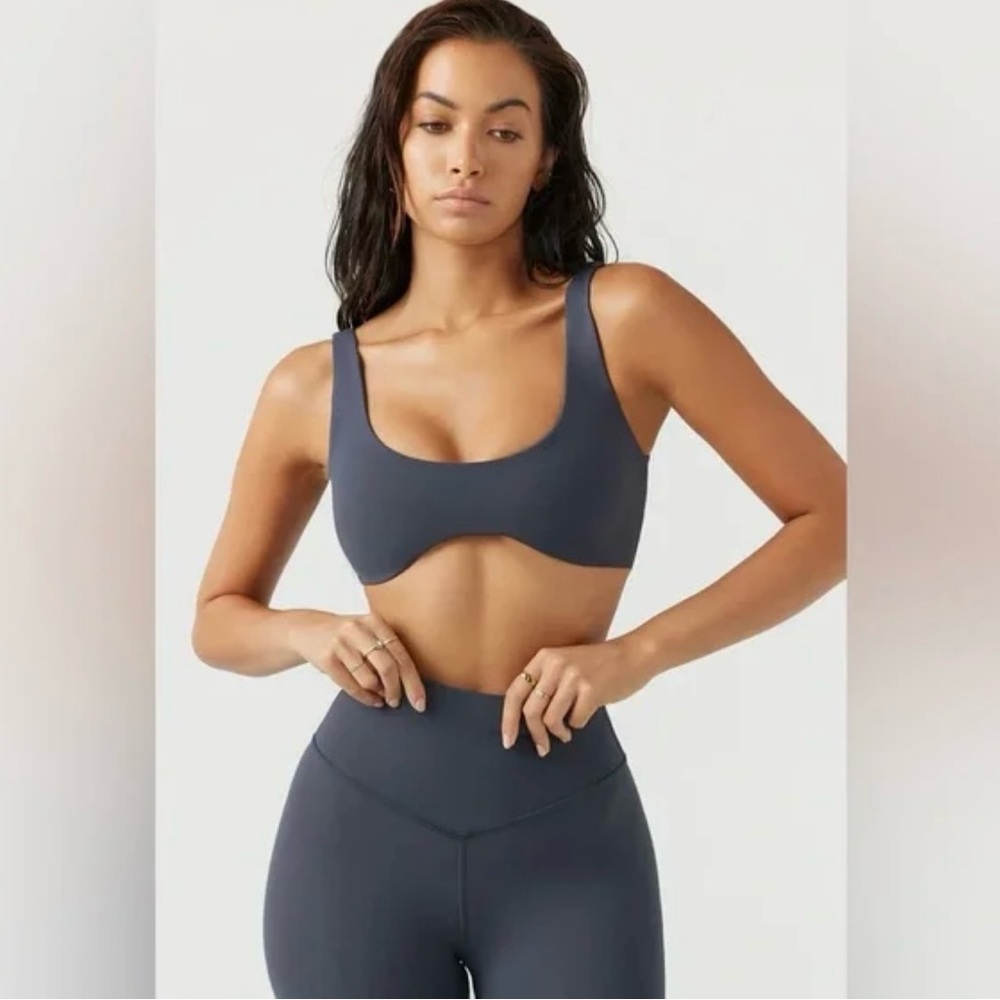 Joah Brown Contour Bra sueded slate gray